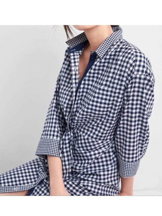 GAP Dresses & Skirts - Gap x Sarah Jessica Parker Gingham Dress Size M